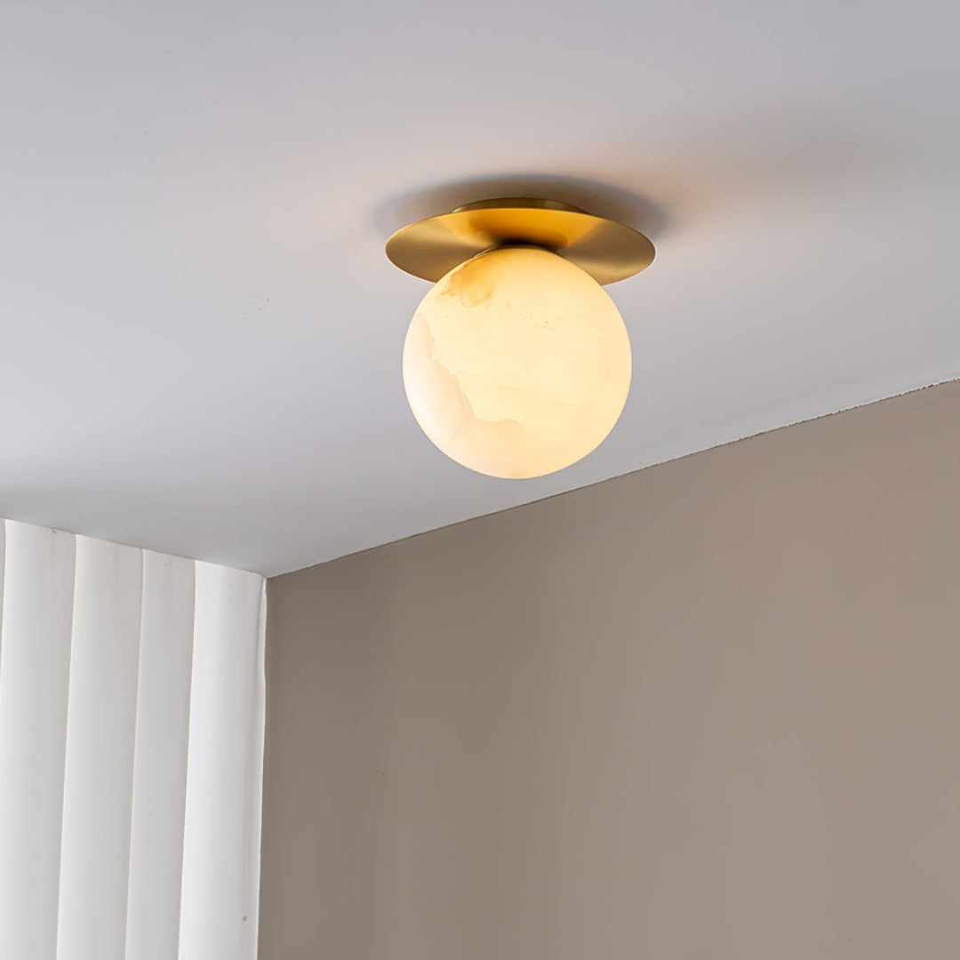 Orrila Dawn Alabaster Sconce
