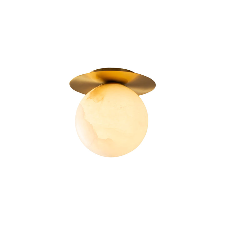 Orrila Dawn Alabaster Sconce