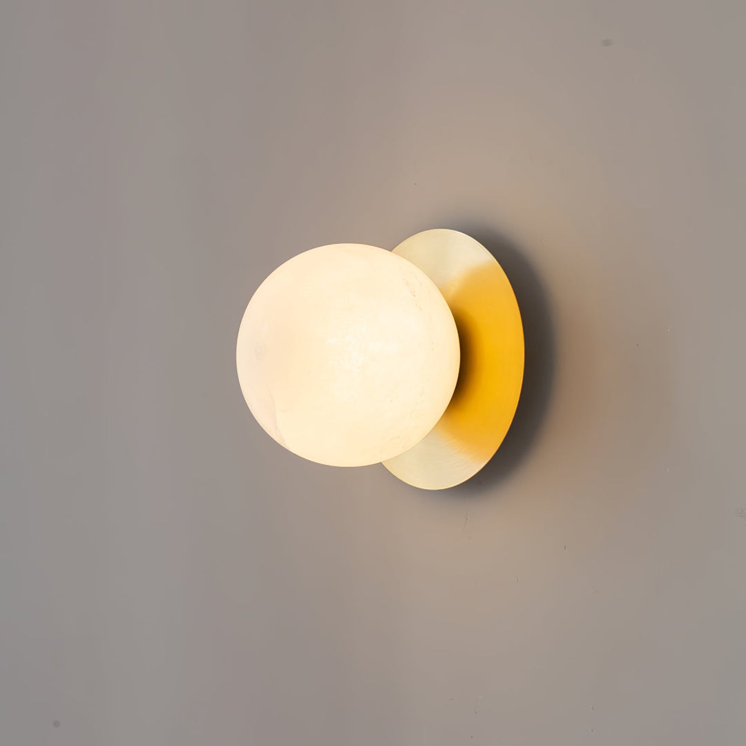 Orrila Dawn Alabaster Sconce