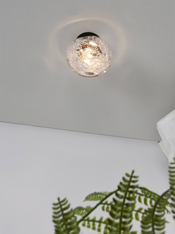 Orrin Molten Glass Wall Light