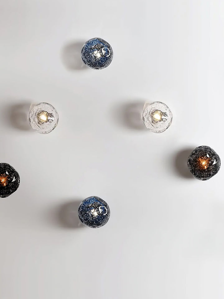 Orrin Molten Glass Wall Light