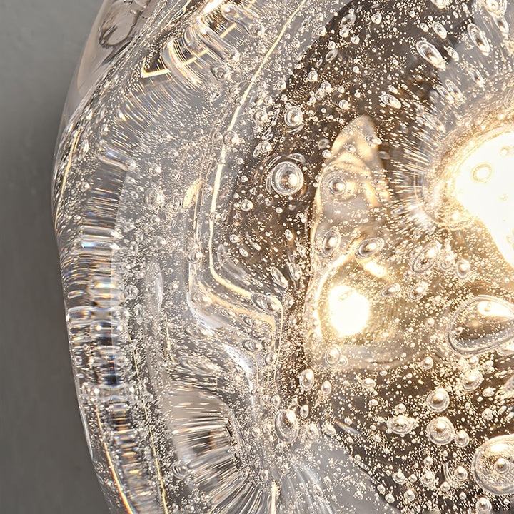 Orrin Molten Glass Wall Light