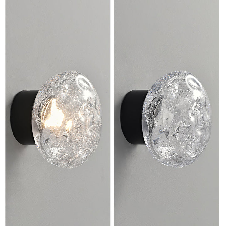 Orrin Molten Glass Wall Light