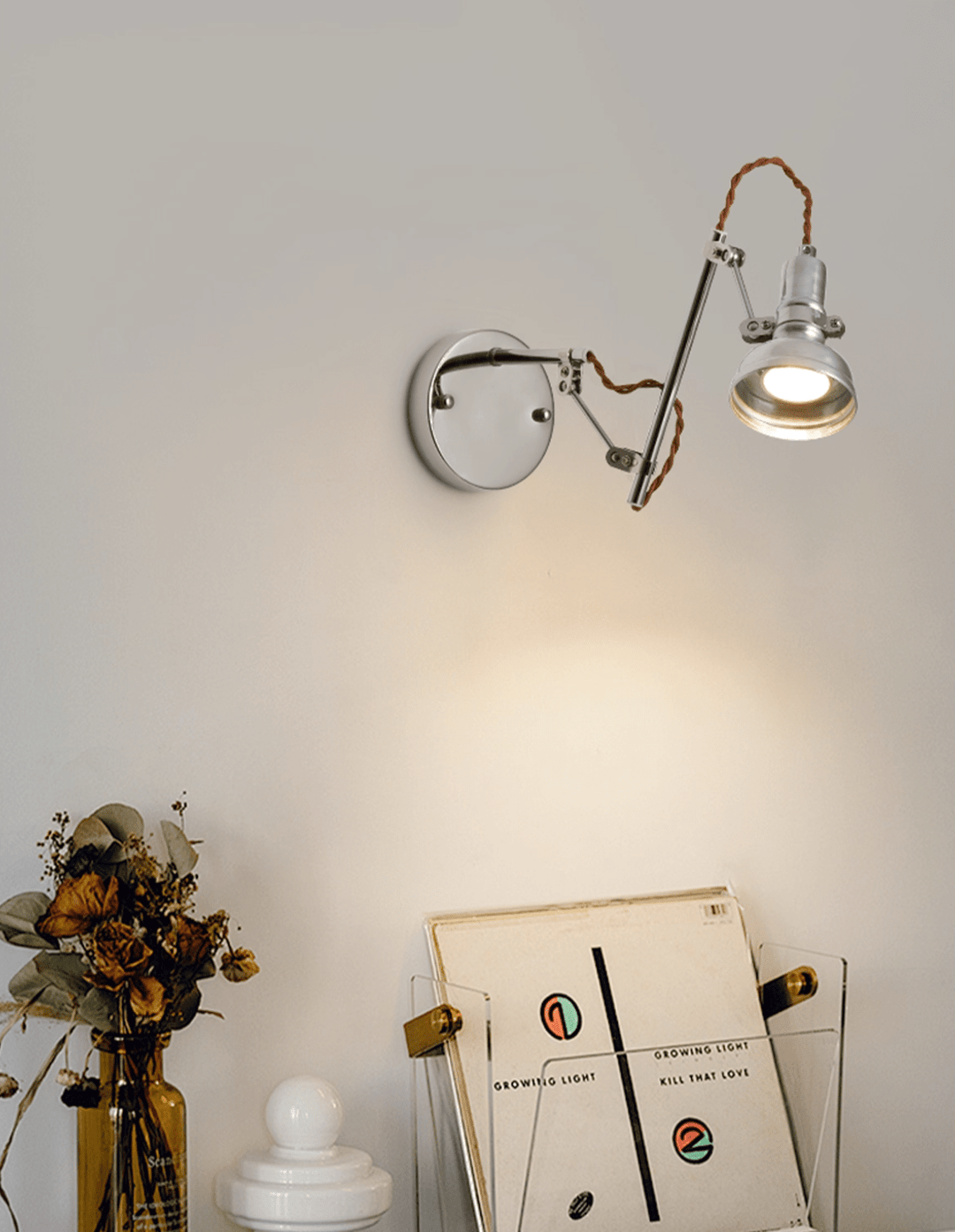 Otto Crane Wall Lamp
