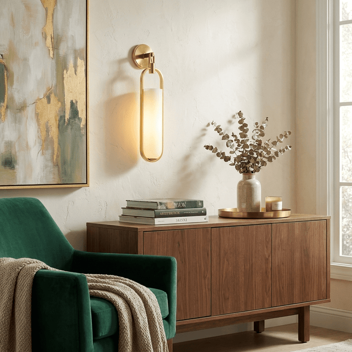 Oval Capsule Wall Sconce