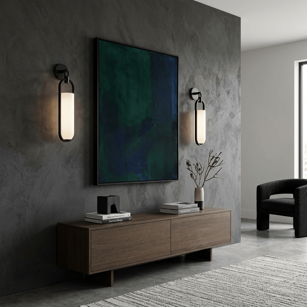 Oval Capsule Wall Sconce