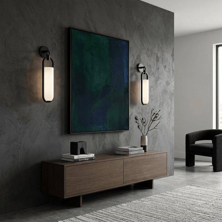 Oval Capsule Wall Sconce