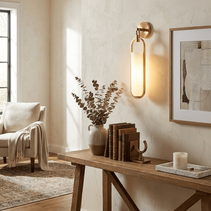 Oval Capsule Wall Sconce