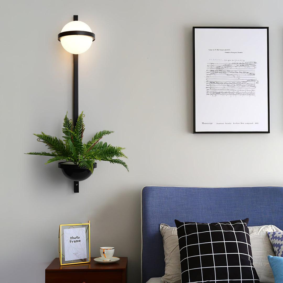 Solstice Orb Wall Light