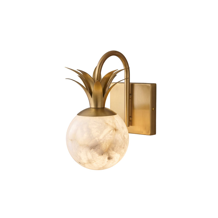 Palmera Spanish Alabaster Wall Sconce
