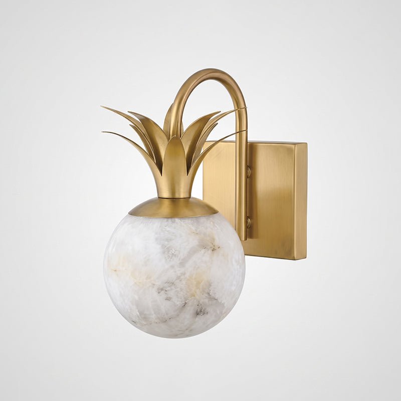 Palmera Spanish Alabaster Wall Sconce