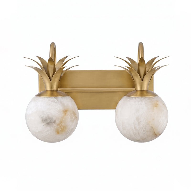Palmera Spanish Alabaster Wall Sconce