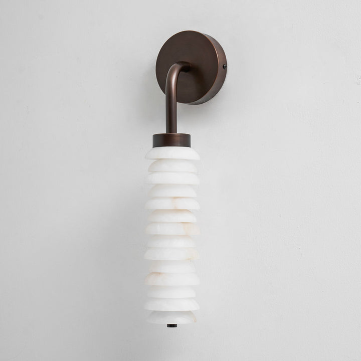 Helix Alabaster Wall Lamp
