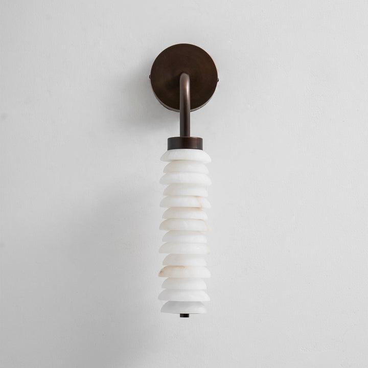 Helix Alabaster Wall Lamp