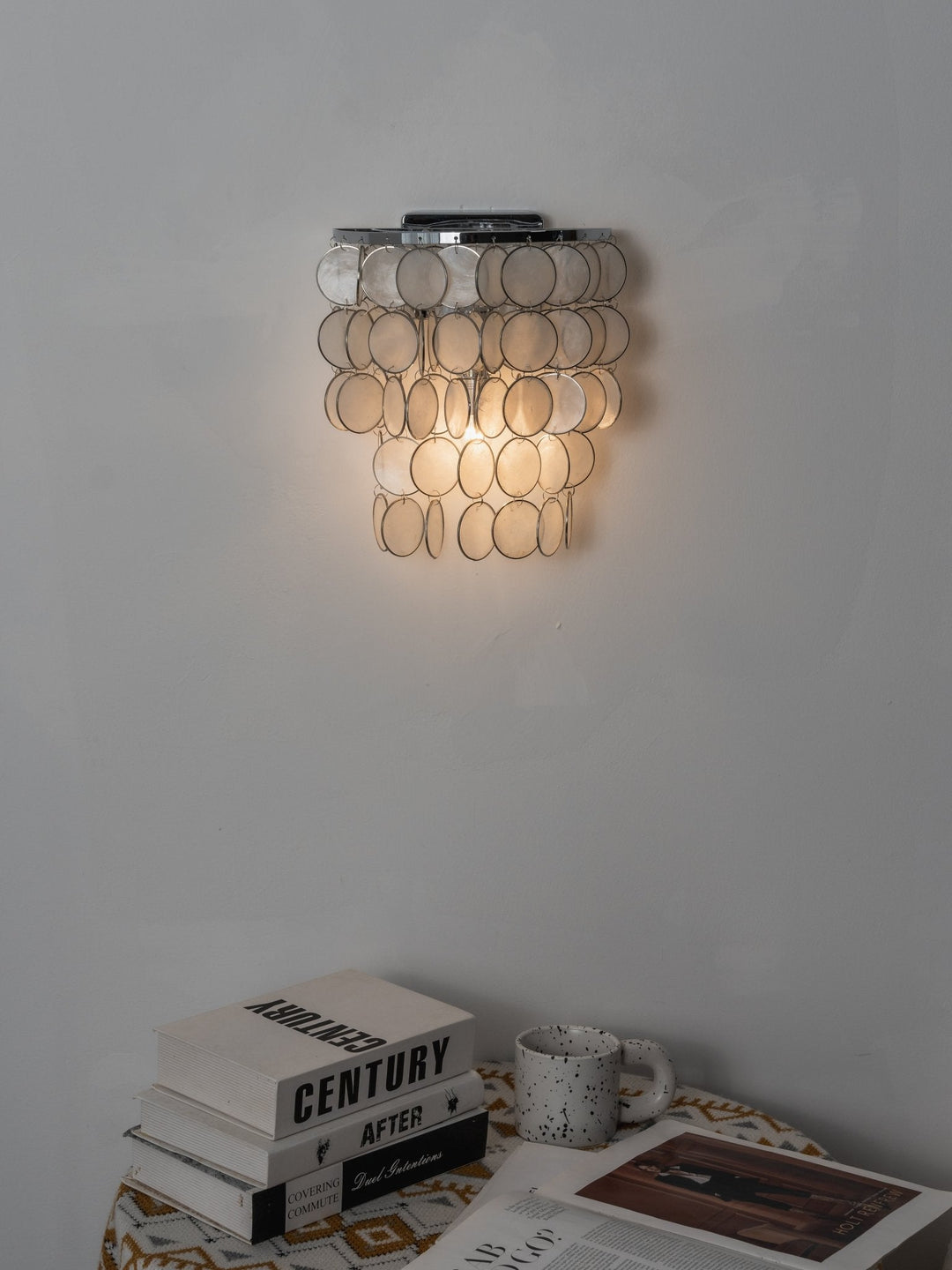 Pearl Shell Wall Lamp