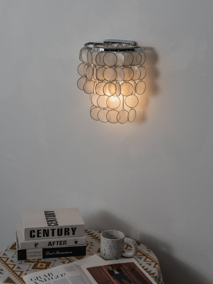 Pearl Shell Wall Lamp