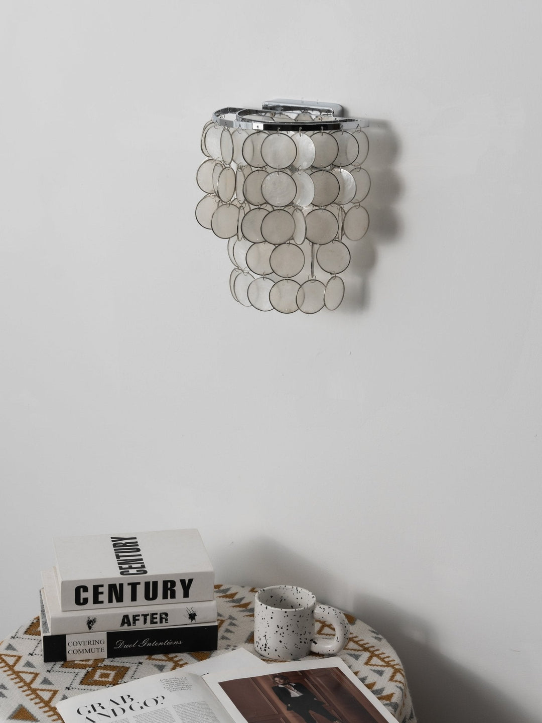Pearl Shell Wall Lamp