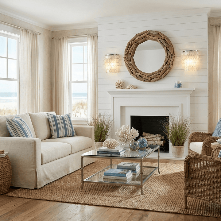 Pearl Shell Wall Lamp