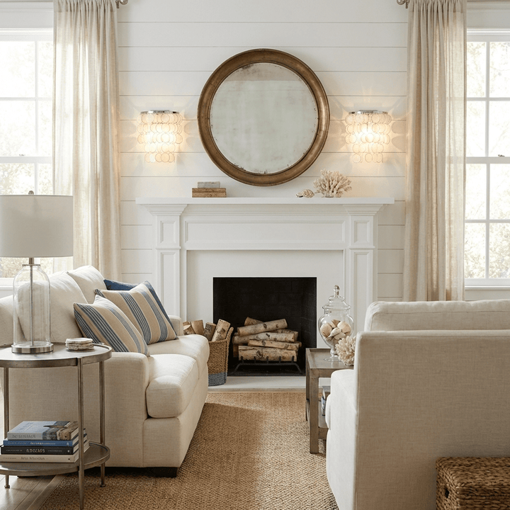 Pearl Shell Wall Lamp
