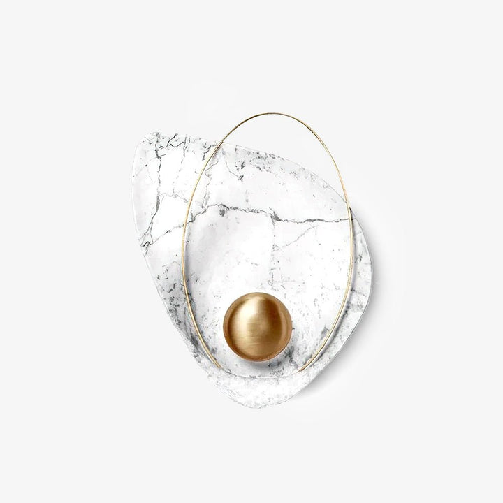 Marbled Shell Wall Sconce