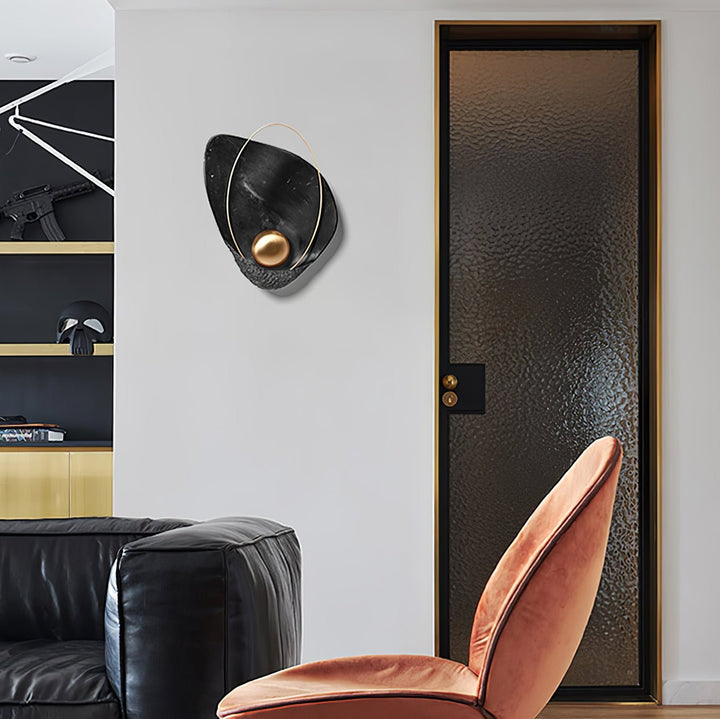 Marbled Shell Wall Sconce