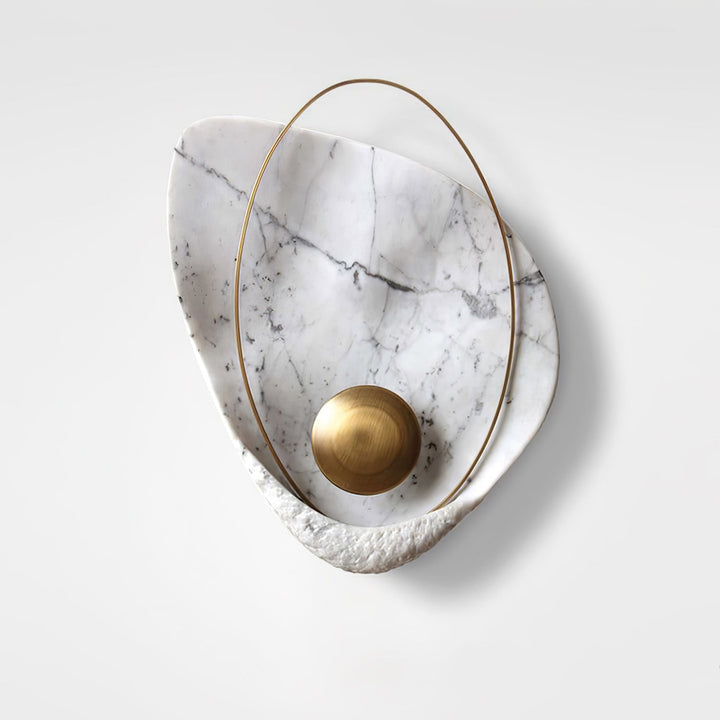 Marbled Shell Wall Sconce