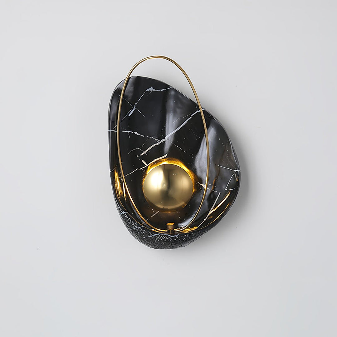 Marbled Shell Wall Sconce