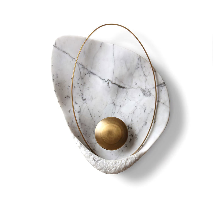 Marbled Shell Wall Sconce