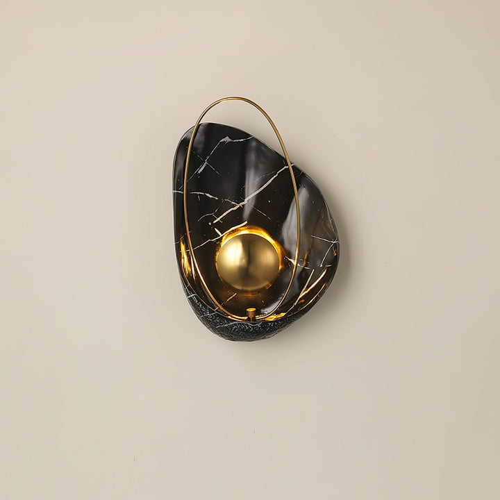 Marbled Shell Wall Sconce