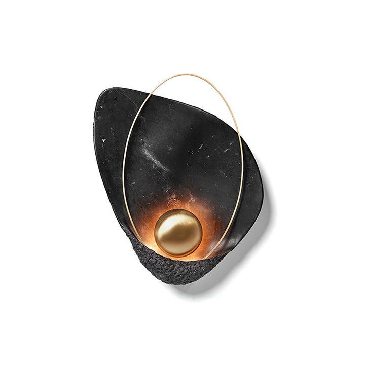 Marbled Shell Wall Sconce