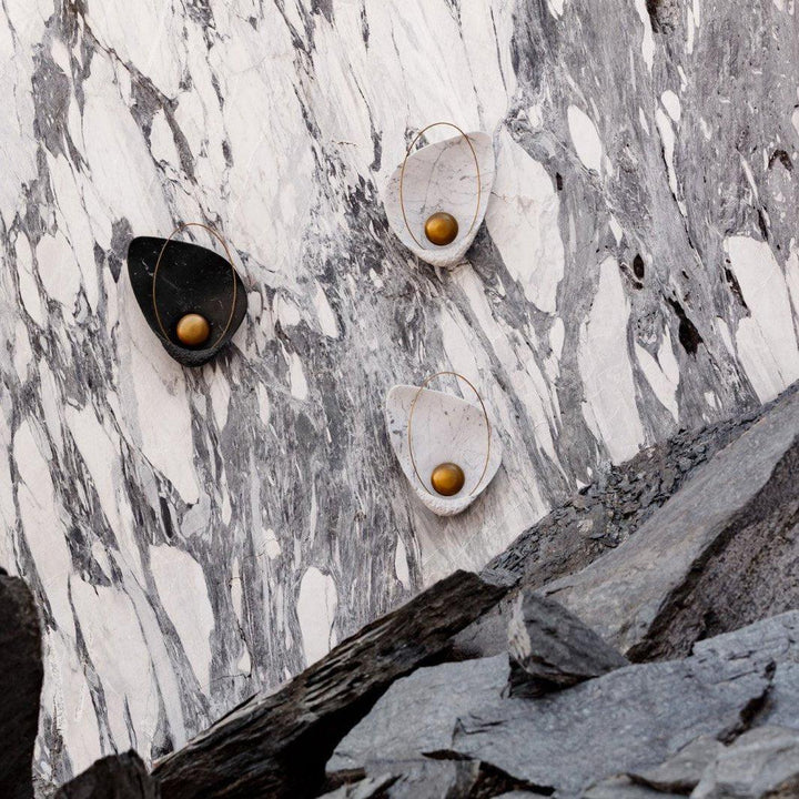 Marbled Shell Wall Sconce