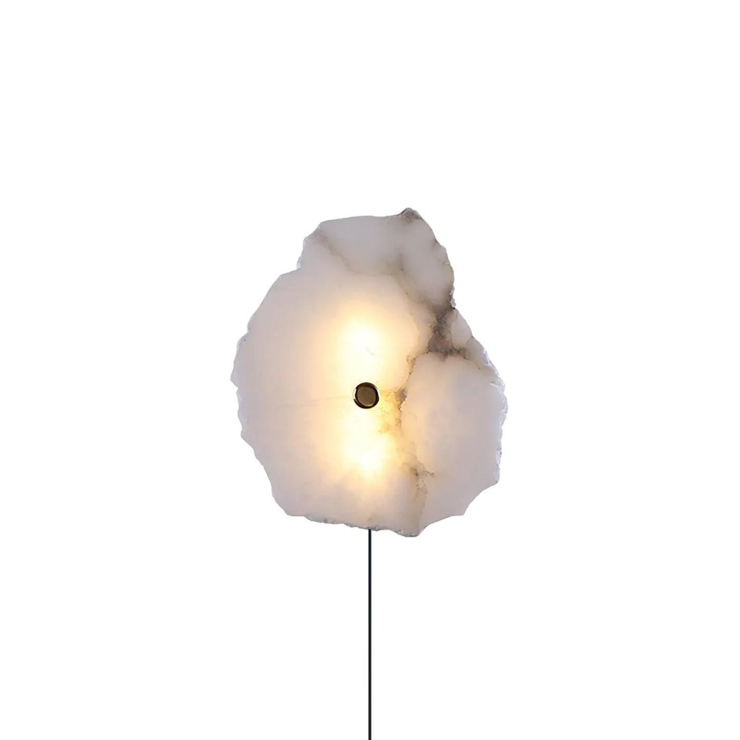 Petra Alabaster Plug-in Wall Lamp