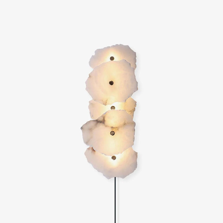 Petra Alabaster Plug-in Wall Lamp