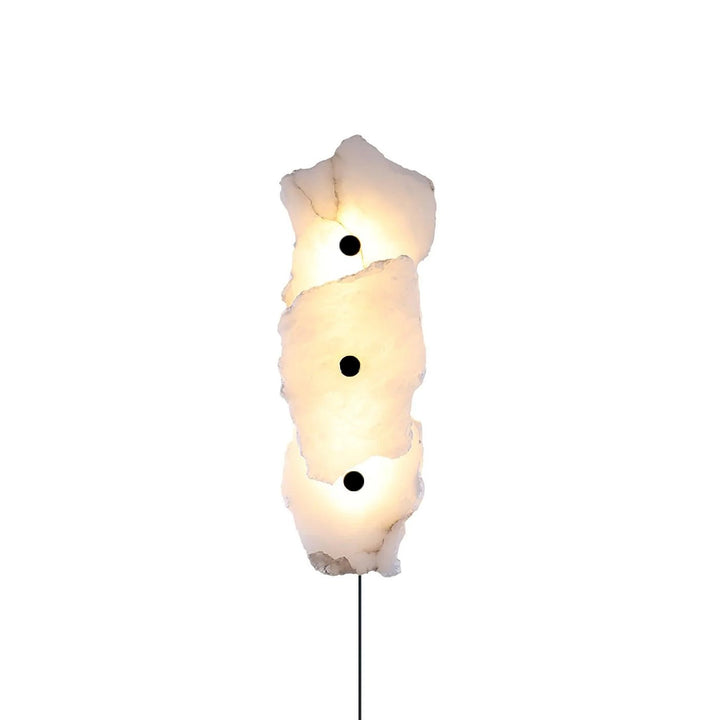 Petra Alabaster Plug-in Wall Lamp