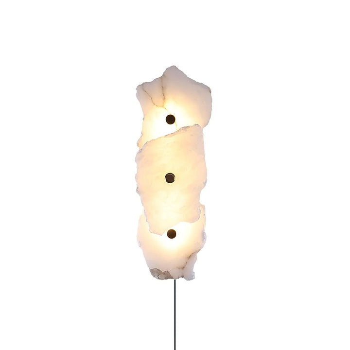 Petra Alabaster Plug-in Wall Lamp