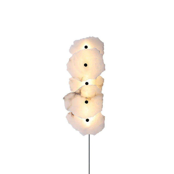 Petra Alabaster Plug-in Wall Lamp