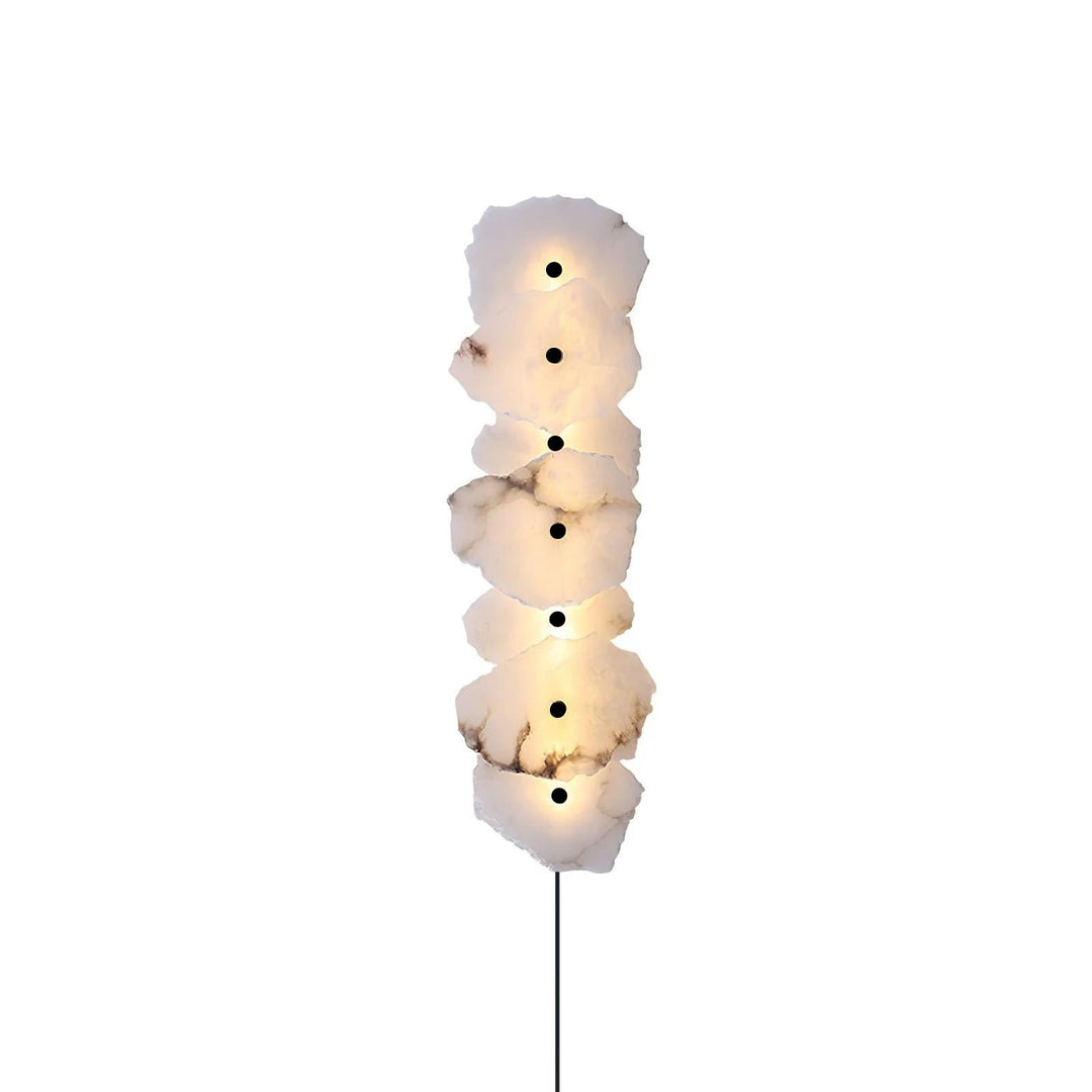 Petra Alabaster Plug-in Wall Lamp