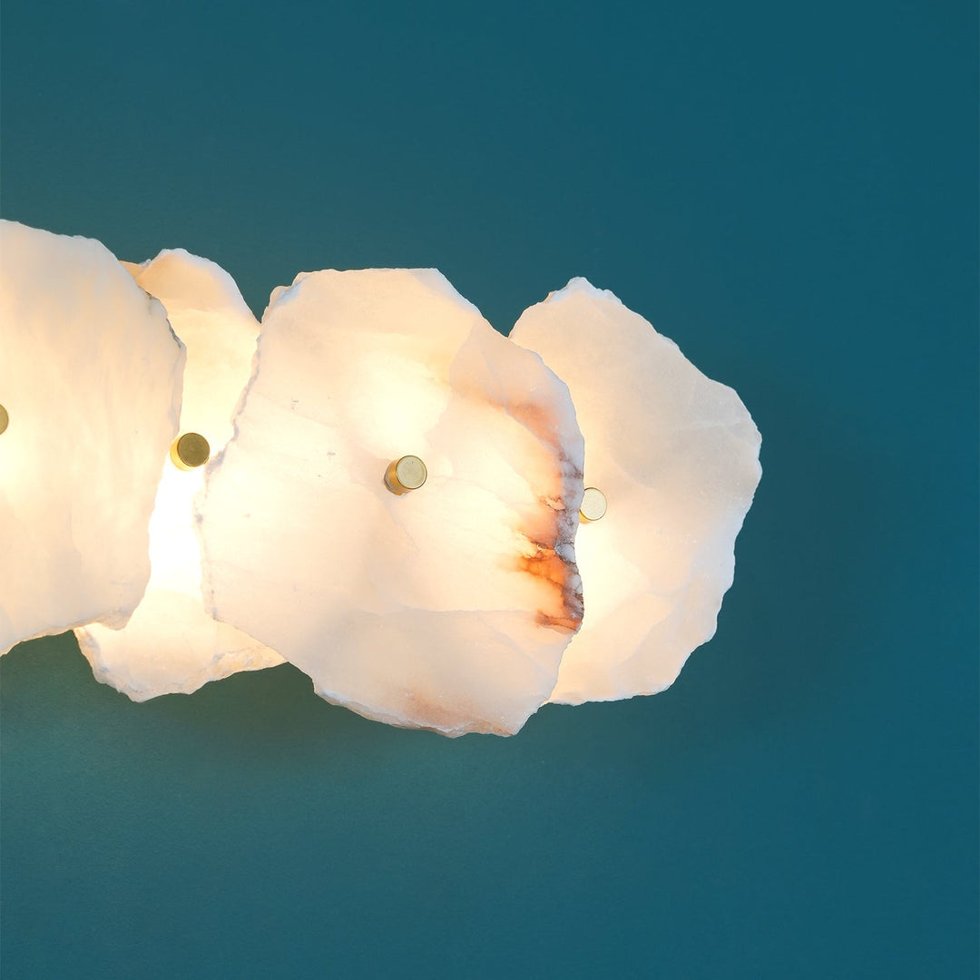 Petra Alabaster Plug-in Wall Lamp