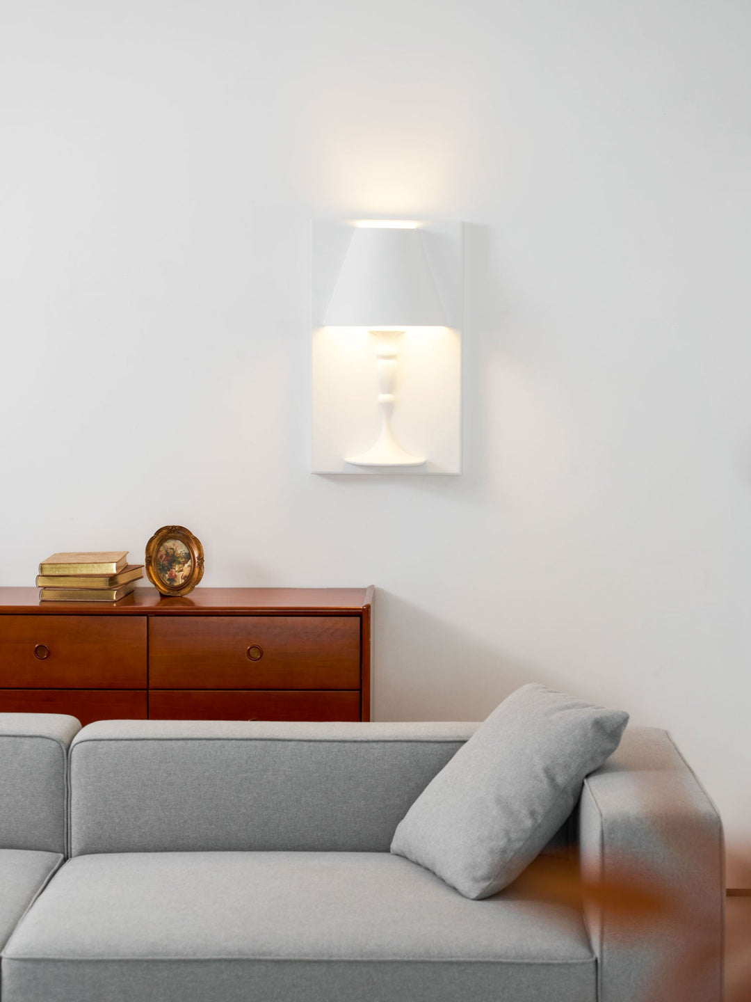 Plaster Picture Wall Lamp