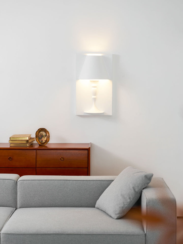 Plaster Picture Wall Lamp