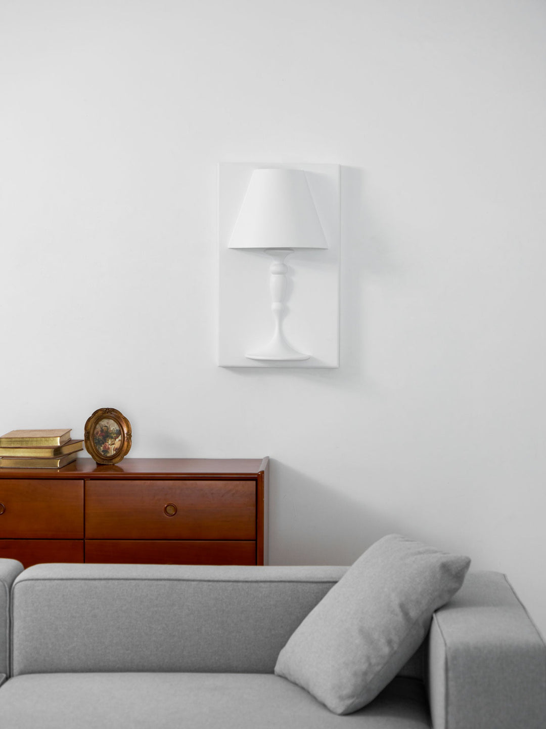 Plaster Picture Wall Lamp