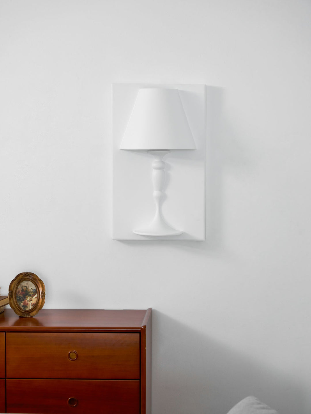 Plaster Picture Wall Lamp