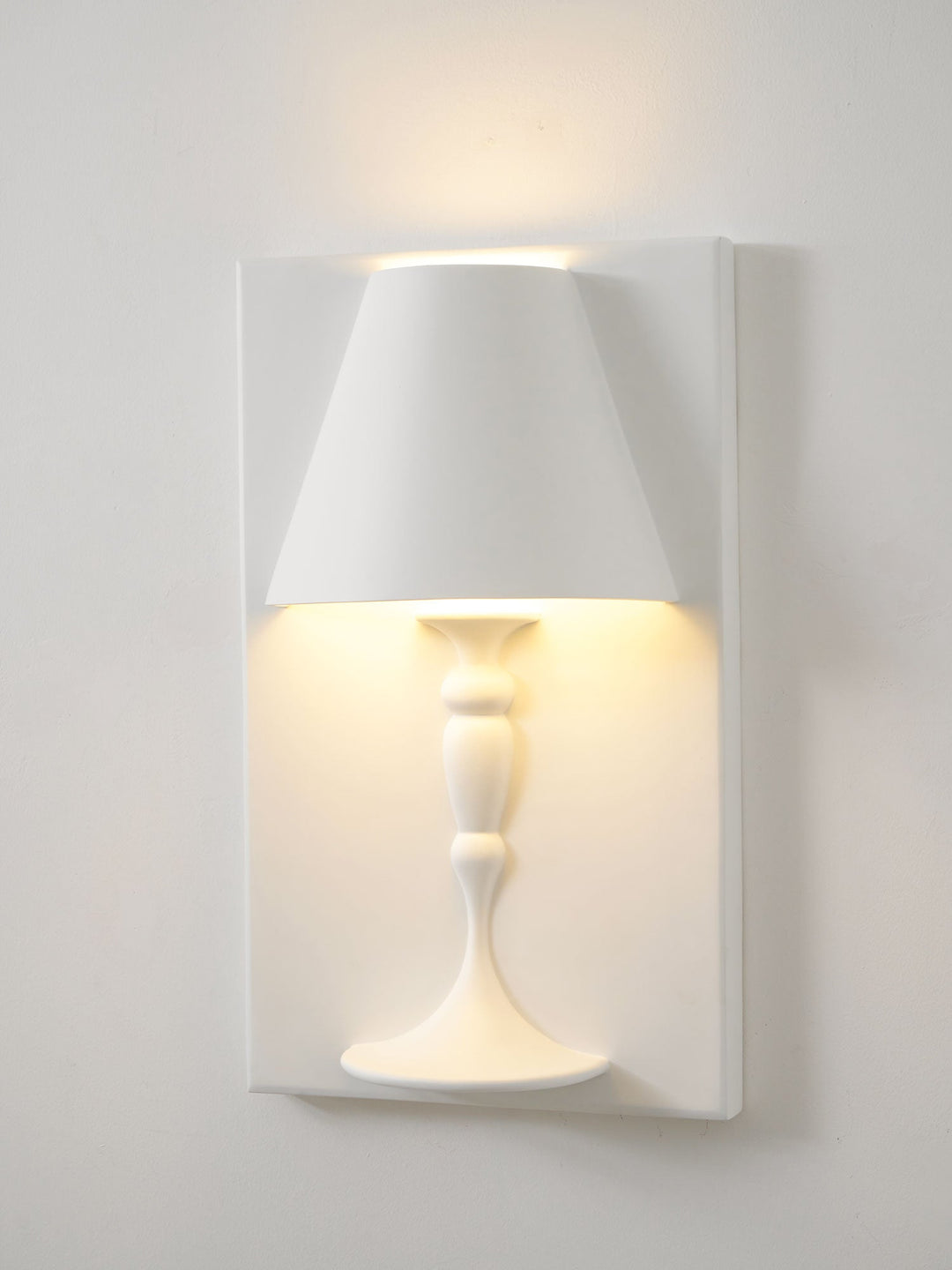 Plaster Picture Wall Lamp