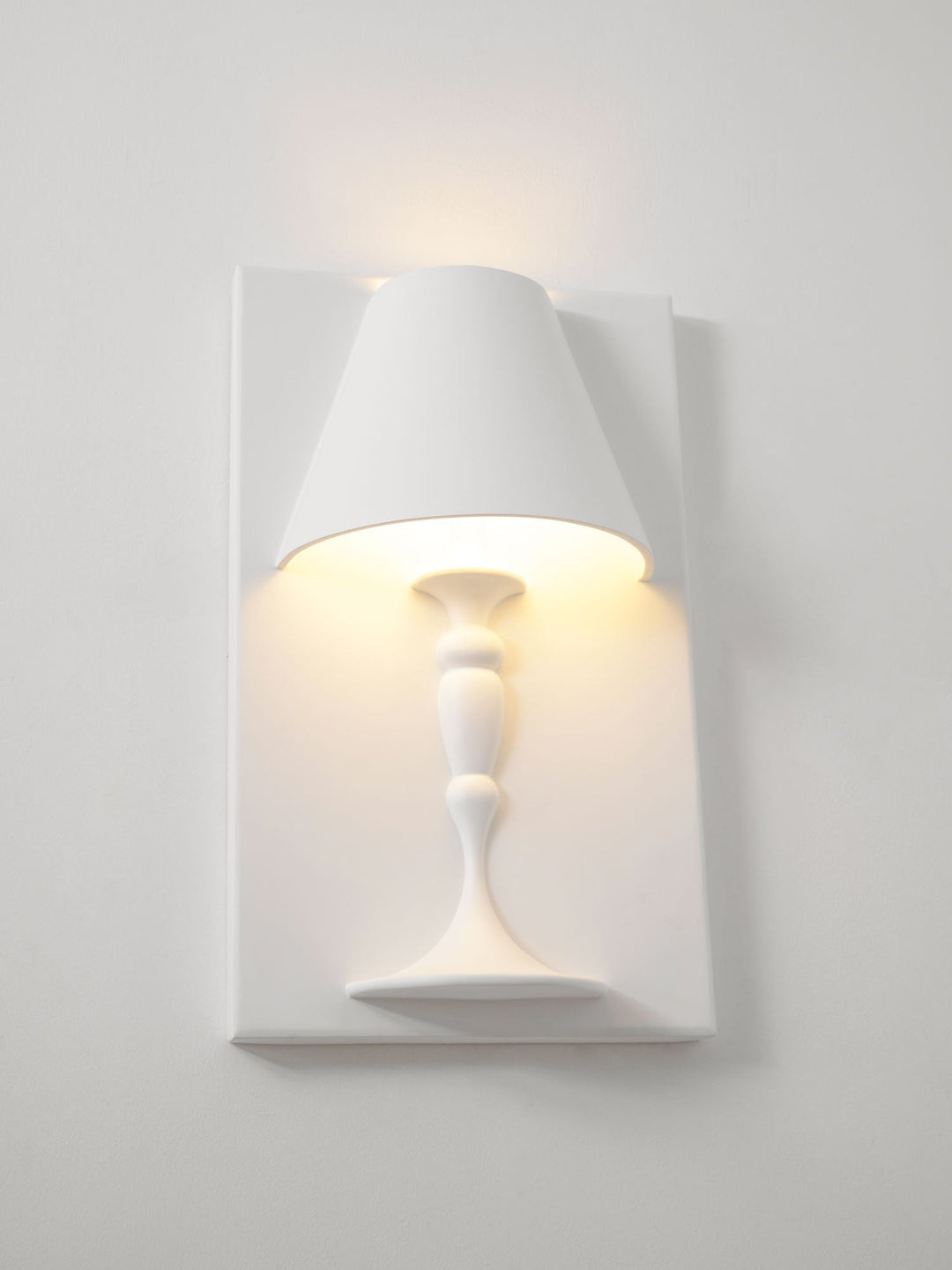 Plaster Picture Wall Lamp