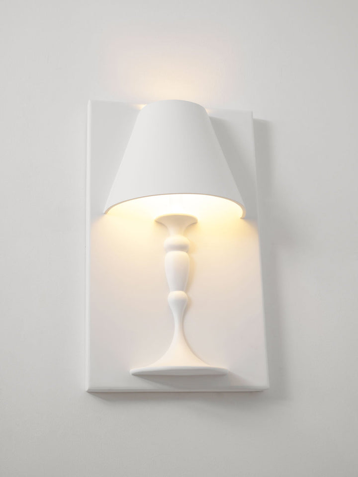 Plaster Picture Wall Lamp