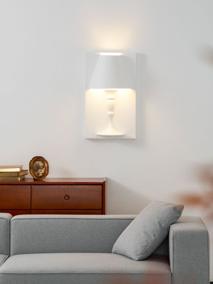 Plaster Picture Wall Lamp