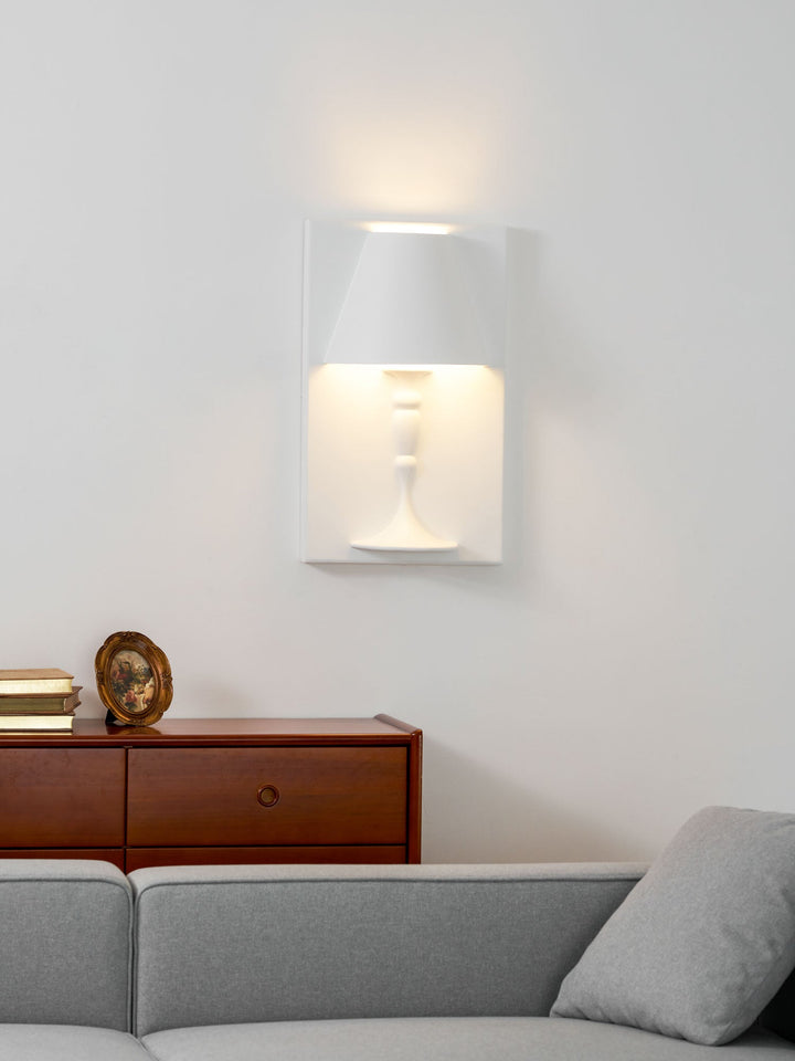 Plaster Picture Wall Lamp