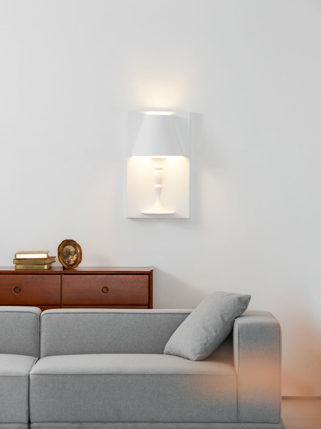 Plaster Picture Wall Lamp