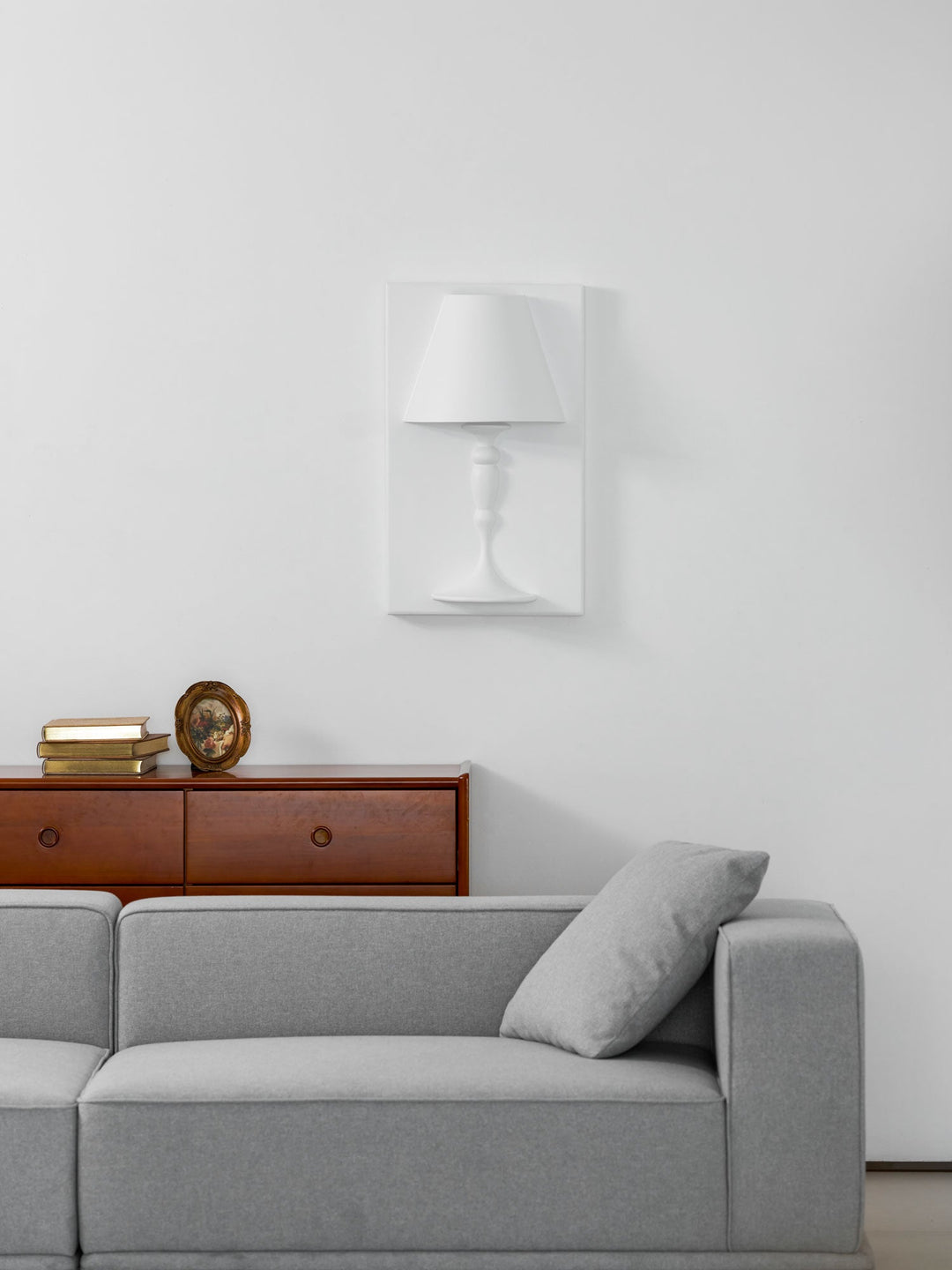 Plaster Picture Wall Lamp
