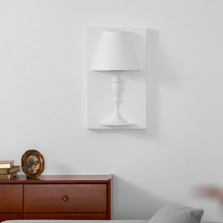 Plaster Picture Wall Lamp
